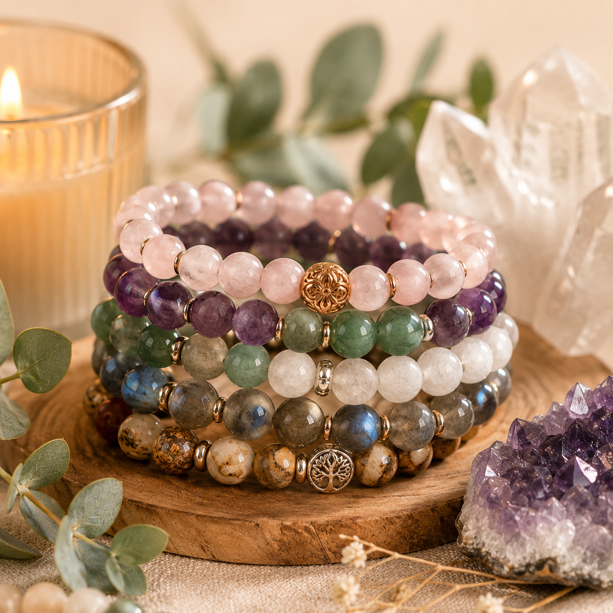 Bracelets pierres naturelles