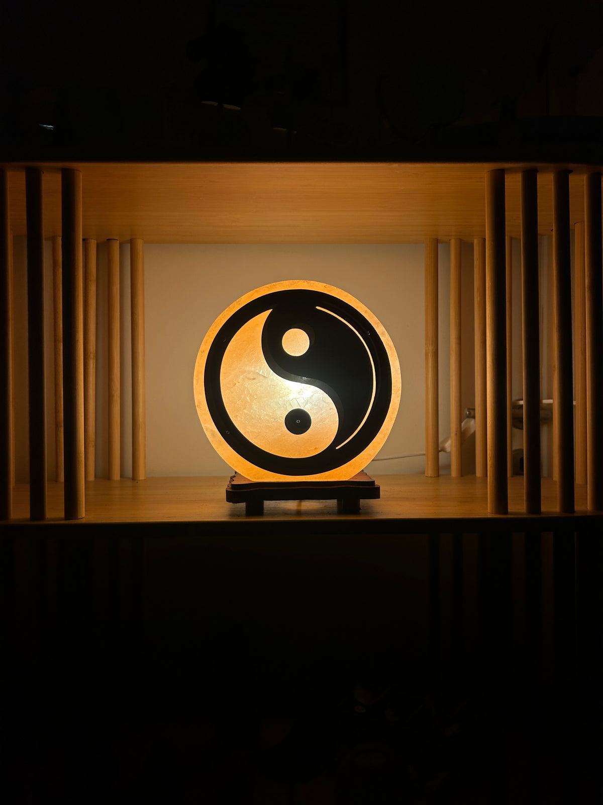 Lampe en Sel d’Himalaya Yin & Yang ☯️