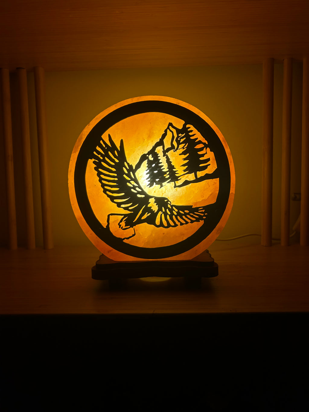 Lampe en sel d’Himalaya – Aigle