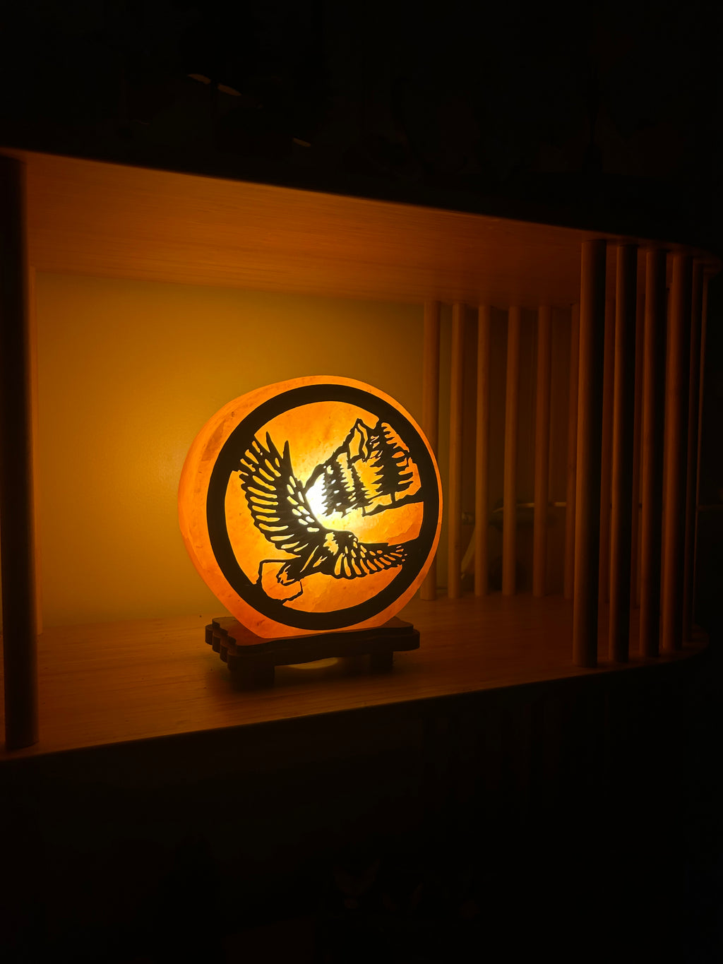 Lampe en sel d’Himalaya – Aigle