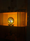 Lampe en Sel d’Himalaya arbre de vie