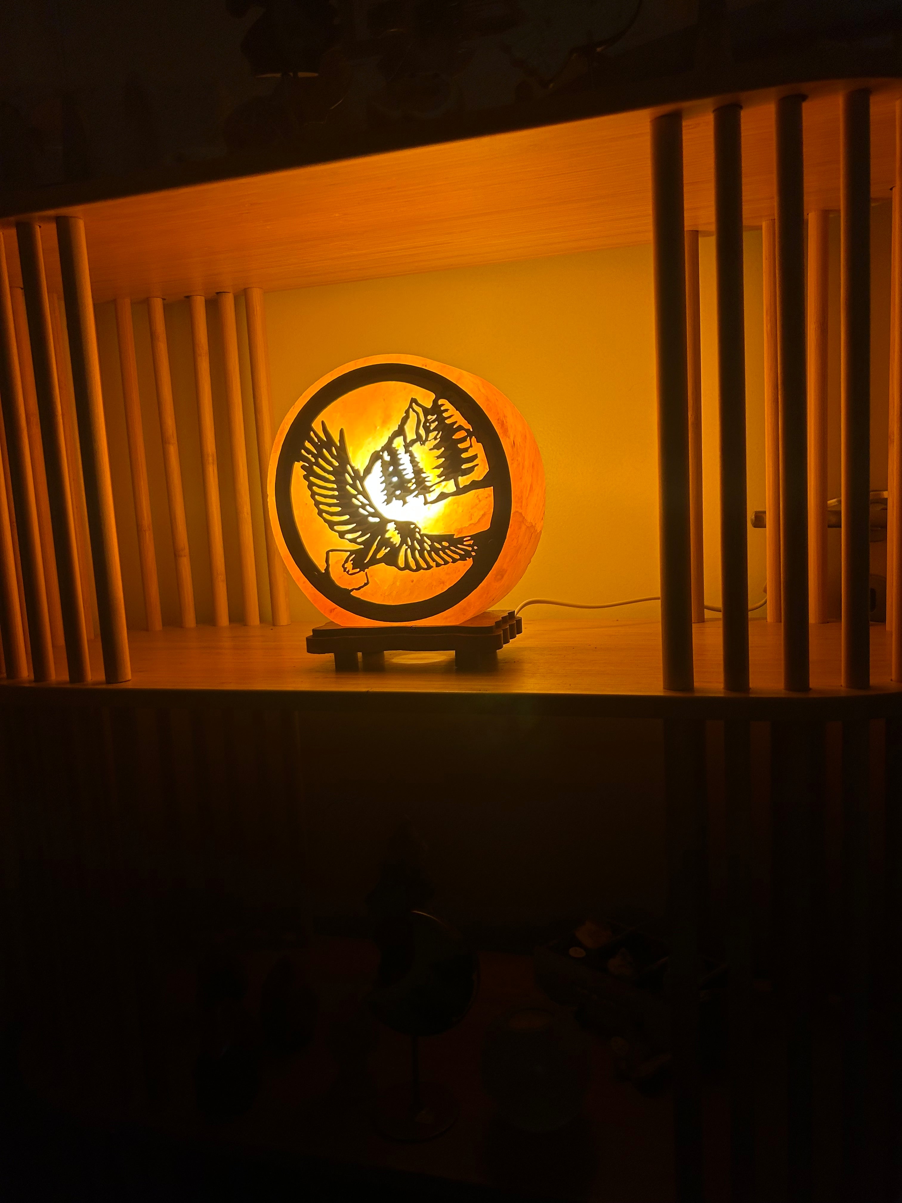 Lampe en sel d’Himalaya – Aigle