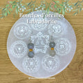 Boucles d’oreilles Labradorite