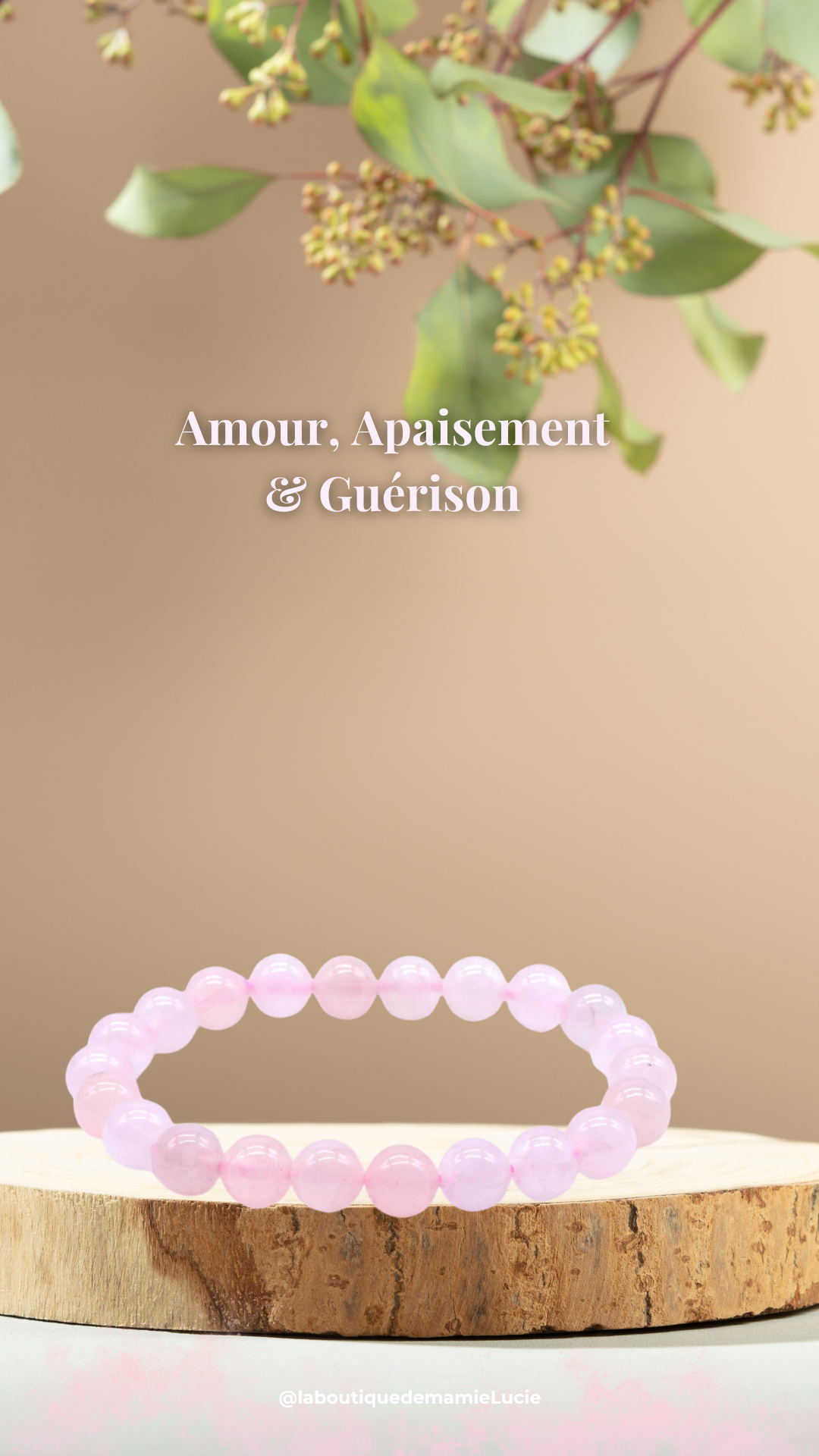 Amour, apaisement et guerison