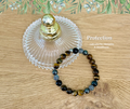 Protection – Labradorite, Hématite & Obsidienne (modèle 1)
