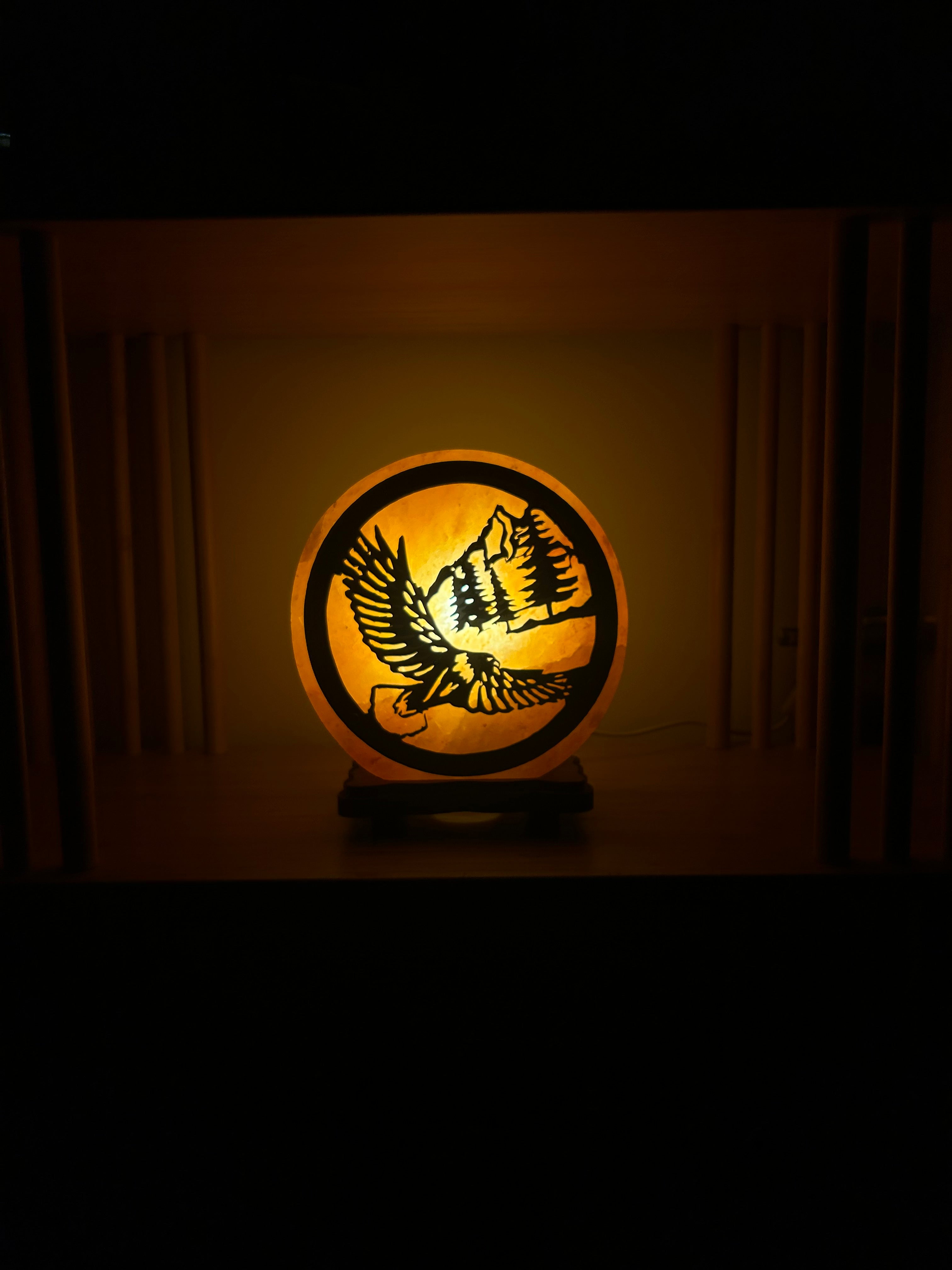 Lampe en sel d’Himalaya – Aigle