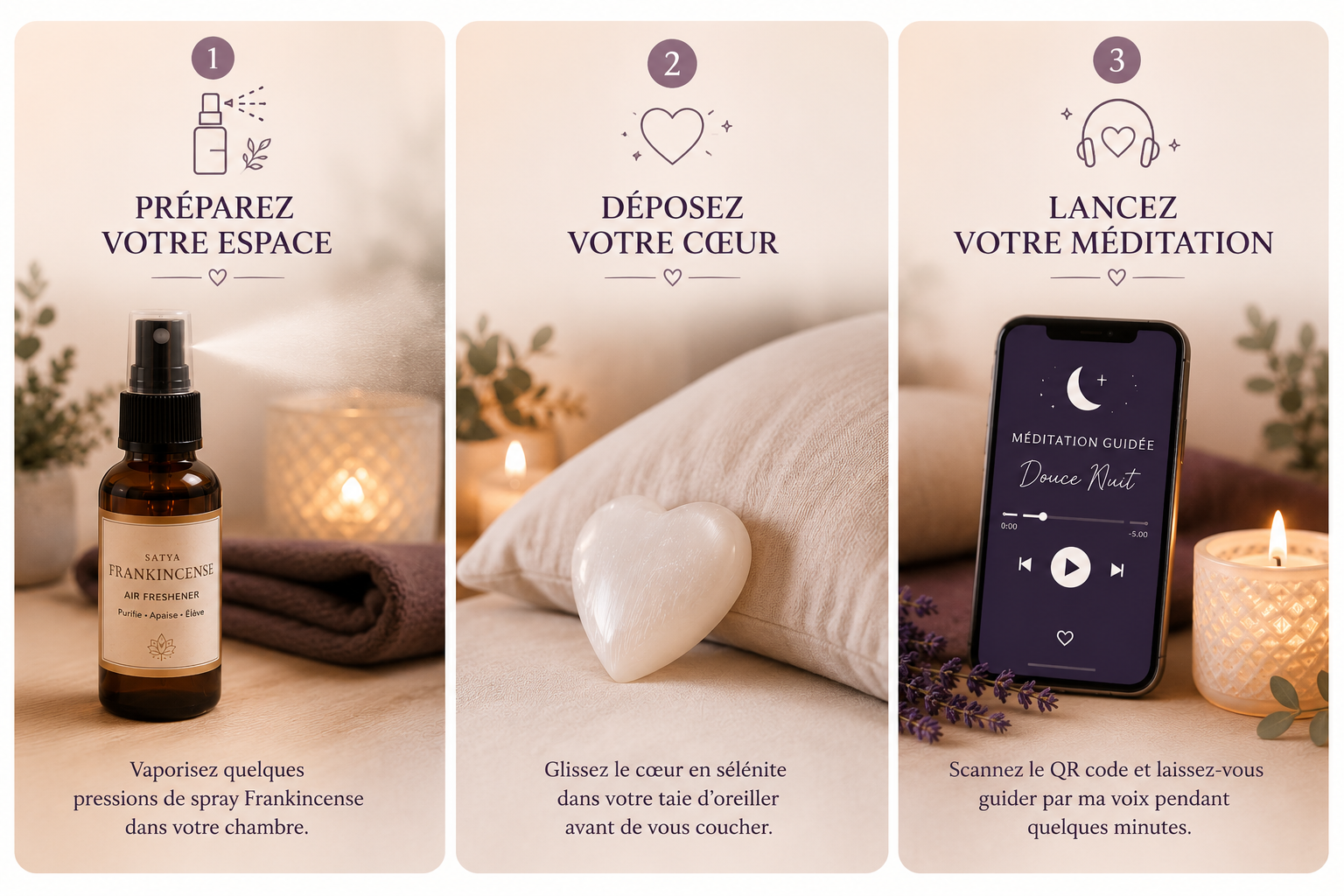 🌙 Rituel Sommeil – Douce Nuit