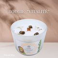 boutique de Mamie Lucie, bougies parfumées, bougie avec pierres naturelles, bougie lithothérapie, bougie aux cristaux, bougie parfumée artisanale, pierres naturelles, lithothérapie, bien-être, méditation, relaxation, sérénité, harmonie, énergie positive, protection énergétique, décoration zen, ambiance cocooning, développement personnel, cadeau bien-être, Saint-Louis, Bâle, Strasbourg, Colmar, Mulhouse, Dietwiller, Obersaasheim