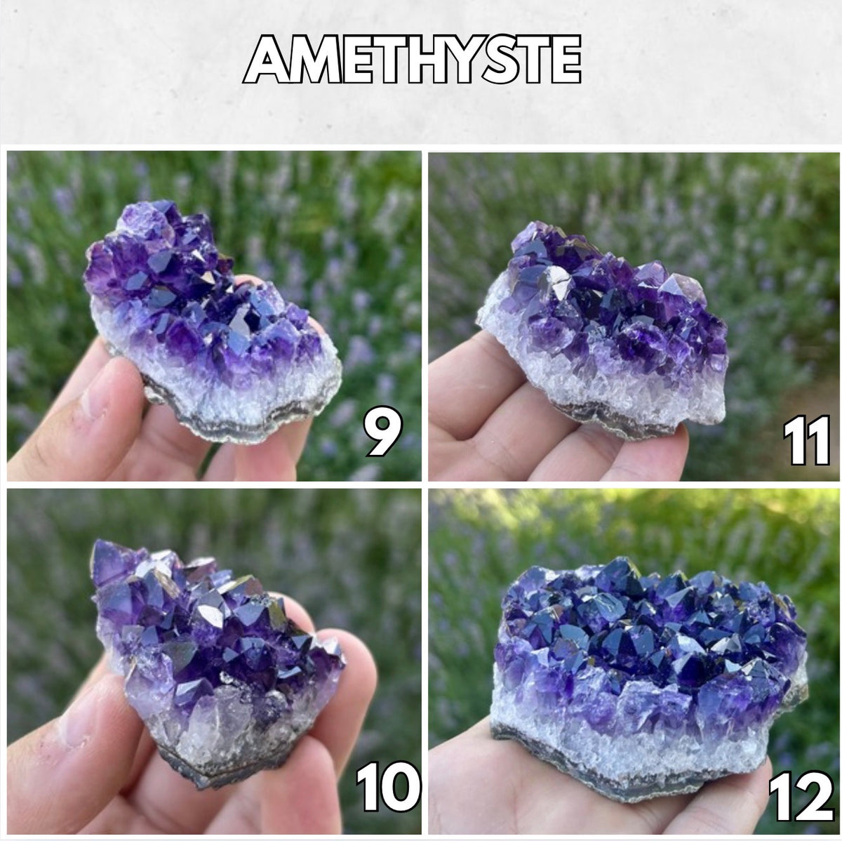 améthyste, améthyste d’Uruguay, améthyste naturelle, pierre naturelle d’Uruguay, cristal naturel, quartz violet, lithothérapie, pierres naturelles, minéraux naturels, bien-être, sérénité, apaisement, protection énergétique, purification énergétique, harmonisation des chakras, méditation, développement spirituel, équilibre émotionnel, énergie positive, boutique de Mamie Lucie, Saint-Louis, Bâle, Strasbourg, Colmar, Mulhouse, Obernai, Dietwiller, Obersaasheim