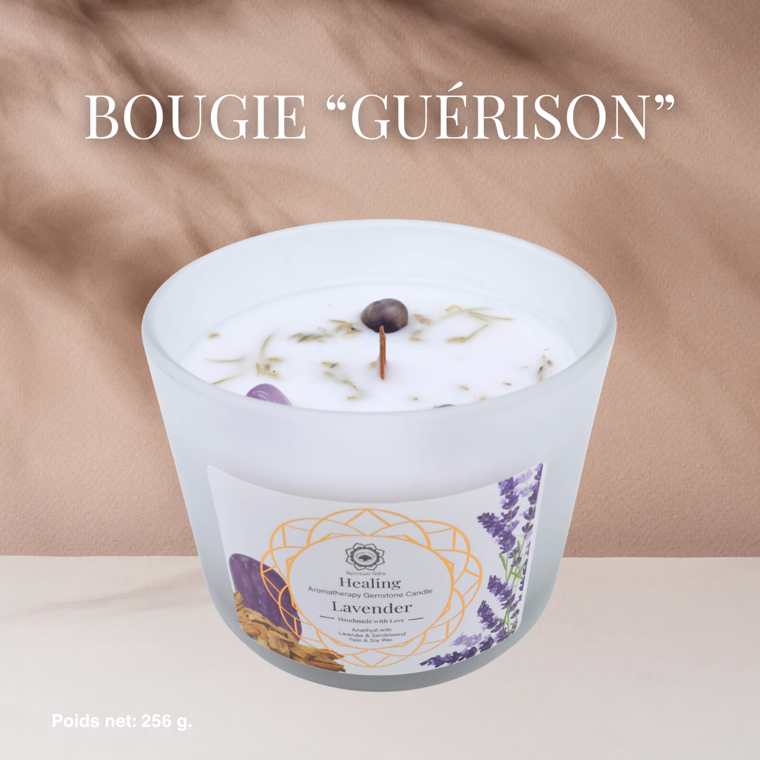 boutique de Mamie Lucie, bougies parfumées, bougie avec pierres naturelles, bougie lithothérapie, bougie aux cristaux, bougie parfumée artisanale, pierres naturelles, lithothérapie, bien-être, méditation, relaxation, sérénité, harmonie, énergie positive, protection énergétique, décoration zen, ambiance cocooning, développement personnel, cadeau bien-être, Saint-Louis, Bâle, Strasbourg, Colmar, Mulhouse, Dietwiller, Obersaasheim
