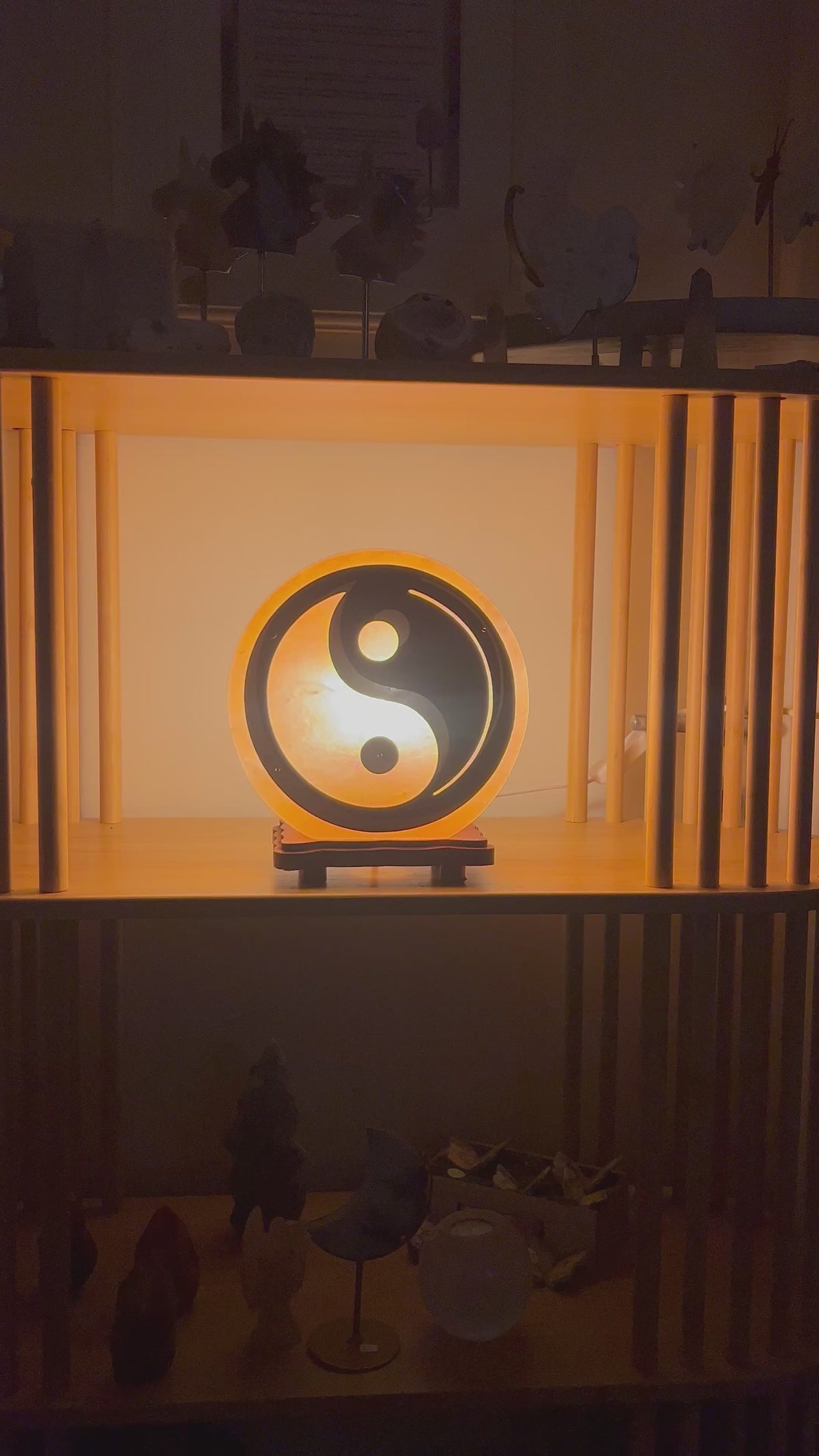 Lampe en Sel d’Himalaya Yin & Yang ☯️